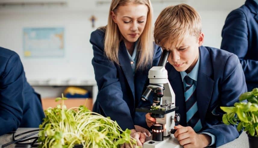 Chlorella en la escuela